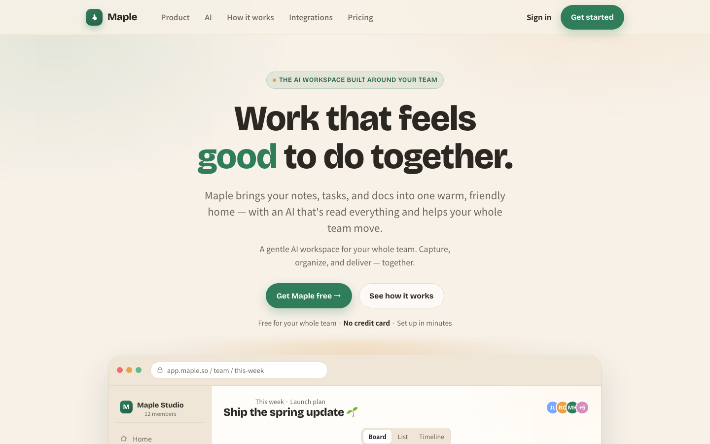 Friendly · Approachable preview
